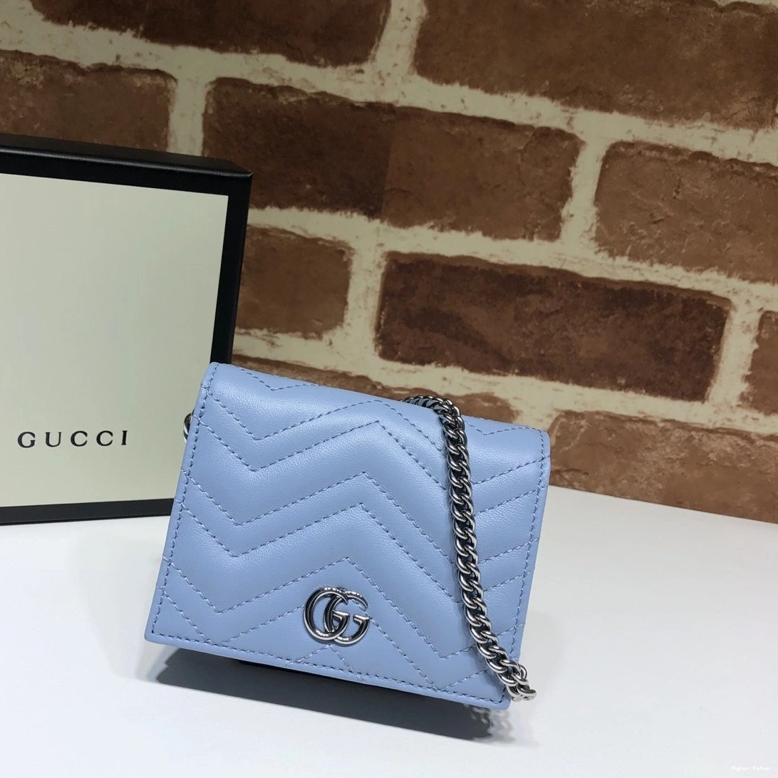 Marmont wallet GUCCI chain GG 0728